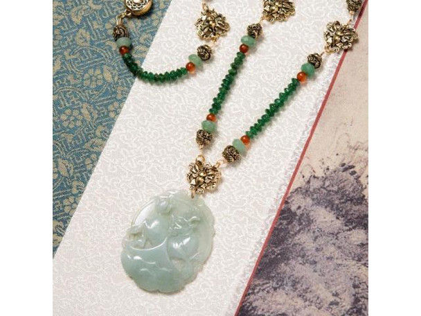 TierraCast Dragon Bead, 8mm - Antiqued Brass Plated (Each)