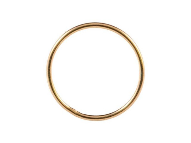 14kt Gold-Filled Plain Wire Stacking Ring, Size 5 (Each)