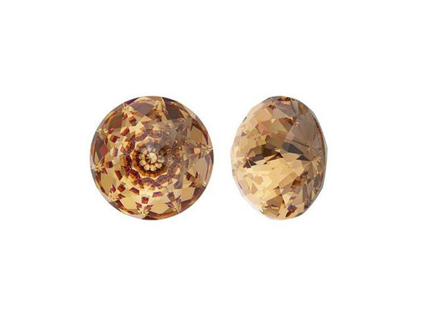 PRESTIGE 1400 Domed Round Stone, 10mm - Light Colorado Topaz (Each)