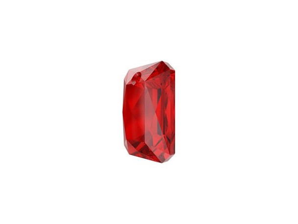 PRESTIGE 6435 Emerald Cut Pendant, 11.5mm - Light Siam (Each)
