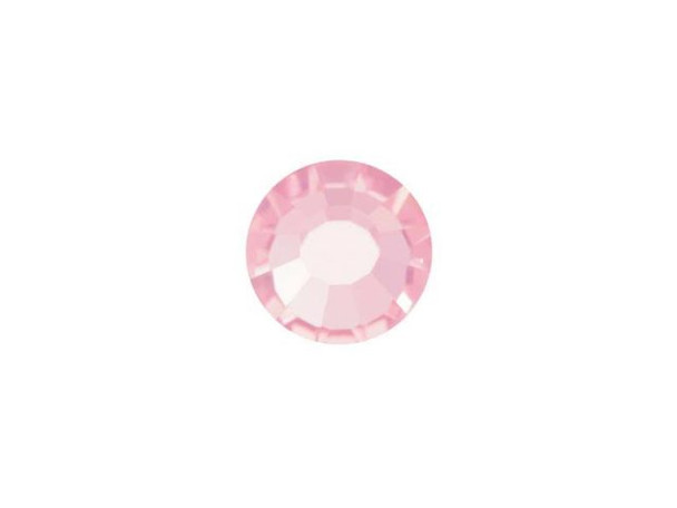 Preciosa Crystal Flatback, 34ss Viva - Light Rose (pack)