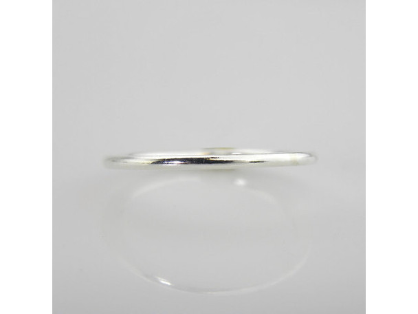 Sterling Silver Companion Ring 1.2mm Wide, Size 5 (Each)