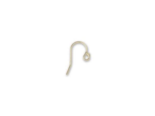Gold-Filled French Hook Ear Wires, Ball End (pair)