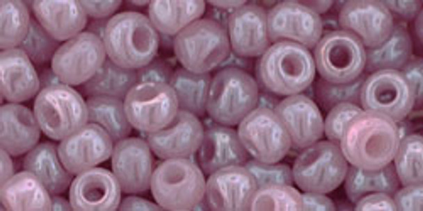 TOHO Glass Seed Bead, Size 6, Ceylon Grape Mist (tube)