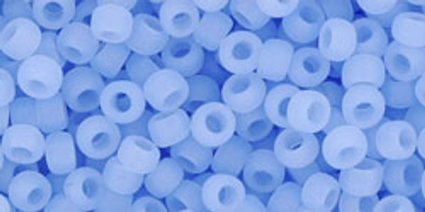 TOHO Glass Seed Bead, Size 8, 3mm, Ceylon Frosted Glacier (tube)