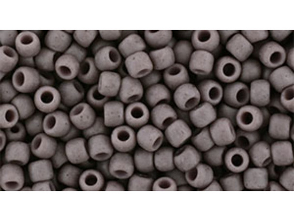 TOHO Glass Seed Bead, Size 8, 3mm, Semi Glazed - Lavender (Tube)