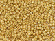 The uniform size and shape of Toho seed beads make them an excellent choice for beadwork and consistently-sized spacers.Toho seed beads are usually colorfast; however, galvanized and silver-lined  beads may fade over time. Protect them from bleach, excessive friction and direct sunlight to keep them looking like new. Seed Bead Facts What are seed beads? Popular, tiny glass beads commonly used for weaving and embellishment.How are they made? Glass is pulled or drawn using a hollow tube, and then   the glass is cut in small pieces. They are sometimes reheated to round   the ends.What's that funny little zero? That zero refers to   the number of aughts, which is a unit used to indicate the size of   small beads. The scale is inverted, so larger numbers of aughts   correspond to smaller beads (i.e. the bigger the number, the smaller   the bead). Size 11 would be 00000000000, but since that takes up too much   room, it is abbreviated to 110.  See Related Products links (below) for similar items and additional jewelry-making supplies that are often used with this item. 