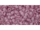 TOHO Glass Seed Bead, Size 8, 3mm, Transparent Lt Amethyst (Tube)