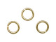 HINT              When you open and close jump rings, twist ends instead of "ovaling" them. This keeps their round shape better, which makes them easier to close neatly.       Raw brass items sometimes have a thin coat of oil. Warm water and detergent (dry to avoid water spots) or alcohol and a cotton ball are all it takes to remove it.Since brass is a copper alloy, prolonged contact may discolor the skin of the wearer. Raw brass items will develop a natural patina over time unless sealed. To speed up the patina process, try applying an oxidizing solution such as  Win-Ox (#86-343) or  liver of sulfur (#86-354).          See Related Products links (below) for similar items and additional jewelry-making supplies that are often used with this item.