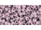 TOHO Glass Seed Bead, Size 8, 3mm, Opaque-Frosted Lavender (Tube)