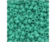 TOHO Glass Seed Bead, Size 8, 3mm, Opaque-Frosted Turquoise (Tube)