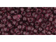 TOHO Glass Seed Bead, Size 8, 3mm, Transparent Med Amethyst (Tube)