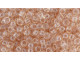 TOHO Glass Seed Bead, Size 8, 3mm, Transparent Lt Rosaline (Tube)