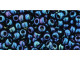 TOHO Glass Seed Bead, Size 8, 3mm, Metallic Nebula (Tube)