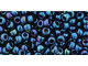 The uniform size and shape of Toho seed beads make them an excellent choice for beadwork and consistently-sized spacers.Toho seed beads are usually colorfast; however, galvanized and silver-lined  beads may fade over time. Protect them from bleach, excessive friction and direct sunlight to keep them looking like new. Seed Bead Facts What are seed beads? Popular, tiny glass beads commonly used for weaving and embellishment.How are they made? Glass is pulled or drawn using a hollow tube, and then   the glass is cut in small pieces. They are sometimes reheated to round   the ends.What's that funny little zero? That zero refers to   the number of aughts, which is a unit used to indicate the size of   small beads. The scale is inverted, so larger numbers of aughts   correspond to smaller beads (i.e. the bigger the number, the smaller   the bead). Size 11 would be 00000000000, but since that takes up too much   room, it is abbreviated to 110.  See Related Products links (below) for similar items and additional jewelry-making supplies that are often used with this item. 