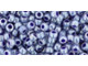 TOHO Glass Seed Bead, Size 8, 3mm, Ceylon Gladiola (Tube)
