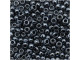 TOHO Glass Seed Bead, Size 8, 3mm, Metallic Hematite (Tube)