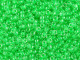 TOHO Glass Seed Bead, Size 8, 3mm, Luminous Neon Green (Tube)