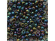 The uniform size and shape of Toho seed beads make them an excellent choice for beadwork and consistently-sized spacers.Toho seed beads are usually colorfast; however, galvanized and silver-lined  beads may fade over time. Protect them from bleach, excessive friction and direct sunlight to keep them looking like new. Seed Bead Facts What are seed beads? Popular, tiny glass beads commonly used for weaving and embellishment.How are they made? Glass is pulled or drawn using a hollow tube, and then   the glass is cut in small pieces. They are sometimes reheated to round   the ends.What's that funny little zero? That zero refers to   the number of aughts, which is a unit used to indicate the size of   small beads. The scale is inverted, so larger numbers of aughts   correspond to smaller beads (i.e. the bigger the number, the smaller   the bead). Size 11 would be 00000000000, but since that takes up too much   room, it is abbreviated to 110.  See Related Products links (below) for similar items and additional jewelry-making supplies that are often used with this item. 