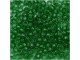 TOHO Glass Seed Bead, Size 8, 3mm, Transparent Grass Green (Tube)