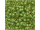 TOHO Glass Seed Bead, Size 8, 3mm, Inside-Color Jonquil/Mint Julep-Lined (Tube)