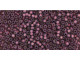 TOHO Glass Seed Bead, Size 8, 3mm, PermaFinish - Silver-Lined Milky Amethyst (Tube)