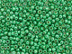 TOHO Glass Seed Bead, Size 8, 3mm, Permafinish - Galvanized Spring Green (Tube)