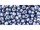 TOHO Glass Seed Bead, Size 8, 3mm, PermaFinish - Metallic Polaris (Tube)