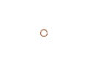 Copper Plated Jump Ring, Round, 3mm (ounce)