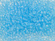 TOHO Glass Seed Bead, Size 8, 3mm, HYBRID Sueded Gold Transparent Aquamarine (Tube)
