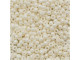 TOHO Glass Seed Bead, Size 11, 2.1mm, Opaque-Lustered Navajo White (Tube)
