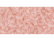 TOHO Glass Seed Bead, Size 11, 2.1mm, Transparent Rosaline (Tube)