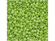 TOHO Glass Seed Bead, Size 11, 2.1mm, Opaque-Lustered Sour Apple (Tube)