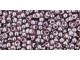 TOHO Glass Seed Bead, Size 11, 2.1mm, Transparent-Lustered Med Amethyst (Tube)