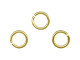 HINT    When you open and close jump rings, twist ends instead of  "ovaling" them. This keeps their round shape better, which makes  them easier to close neatly.     See Related Products links (below) for similar items and additional jewelry-making supplies that are often used with this item.