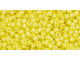 TOHO Glass Seed Bead, Size 11, 2.1mm, Opaque-Lustered Dandelion (Tube)