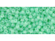 TOHO Glass Seed Bead, Size 11, 2.1mm, Milky Kiwi (Tube)