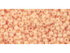 TOHO Glass Seed Bead, Size 11, 2.1mm, Ceylon Peach Cobbler (Tube)