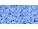 TOHO Glass Seed Bead, Size 11, 2.1mm, Ceylon Frosted Glacier (Tube)