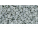 TOHO Glass Seed Bead, Size 11, 2.1mm, Ceylon Frosted Smoke (Tube)