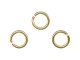 HINT              When you open and close jump rings, twist ends instead of "ovaling" them. This keeps their round shape better, which makes them easier to close neatly.       Raw brass items sometimes have a thin coat of oil. Warm water and detergent (dry to avoid water spots) or alcohol and a cotton ball are all it takes to remove it.        Since brass is a copper alloy, prolonged contact may discolor the skin of the wearer. Raw brass items will develop a natural patina over time unless sealed. To speed up the patina process, try applying an oxidizing solution such as        Win-Ox (#86-343) or        liver of sulfur (#86-354).          See Related Products links (below) for similar items and additional jewelry-making supplies that are often used with this item.