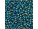 The uniform size and shape of Toho seed beads make them an excellent choice for beadwork and consistently-sized spacers.Toho seed beads are usually colorfast; however, galvanized and silver-lined  beads may fade over time. Protect them from bleach, excessive friction and direct sunlight to keep them looking like new. Seed Bead Facts What are seed beads? Popular, tiny glass beads commonly used for weaving and embellishment.How are they made? Glass is pulled or drawn using a hollow tube, and then   the glass is cut in small pieces. They are sometimes reheated to round   the ends.What's that funny little zero? That zero refers to   the number of aughts, which is a unit used to indicate the size of   small beads. The scale is inverted, so larger numbers of aughts   correspond to smaller beads (i.e. the bigger the number, the smaller   the bead). Size 11 would be 00000000000, but since that takes up too much   room, it is abbreviated to 110.  See Related Products links (below) for similar items and additional jewelry-making supplies that are often used with this item. 