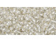 TOHO Glass Seed Bead, Size 11, 2.1mm, Silver-Lined Crystal (Tube)