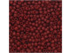 TOHO Glass Seed Bead, Size 11, 2.1mm, Semi Glazed - Dk Red (Tube)