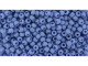 TOHO Glass Seed Bead, Size 11, 2.1mm, Semi Glazed - Soft Blue (Tube)