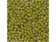 TOHO Glass Seed Bead, Size 11, 2.1mm, Semi Glazed Rainbow - Lemongrass (Tube)