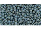 TOHO Glass Seed Bead, Size 11, 2.1mm, Semi Glazed Rainbow - Blue Turquoise (Tube)