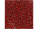 TOHO Glass Seed Bead, Size 11, 2.1mm, Silver-Lined Frosted Ruby (Tube)