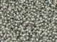 TOHO Glass Seed Bead, Size 11, 2.1mm, Inside-Color Rainbow Crystal/Gray-Lined (Tube)