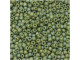 TOHO Glass Seed Bead, Size 11, 2.1mm, Semi Glazed Rainbow - Honeydew (Tube)